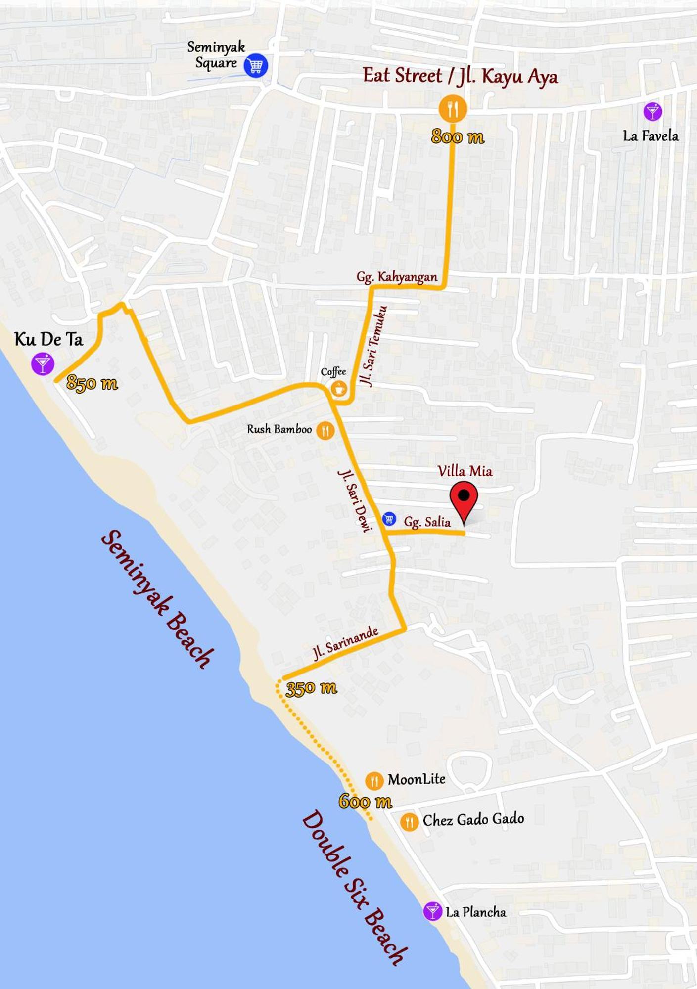 Villa Mia Seminyak - Boutique Villas Esterno foto